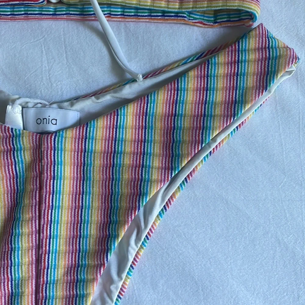Onia rainbow bikini set